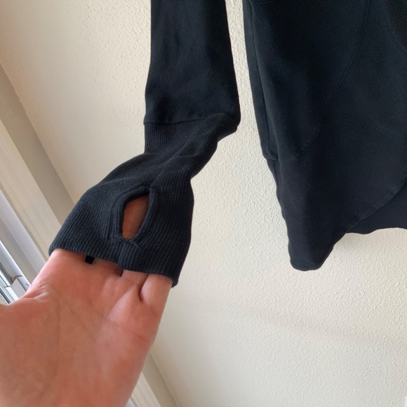 LIKE NEW! Champion Cardigan Sweatshirt Black Size Medium - Picture 5 of 5